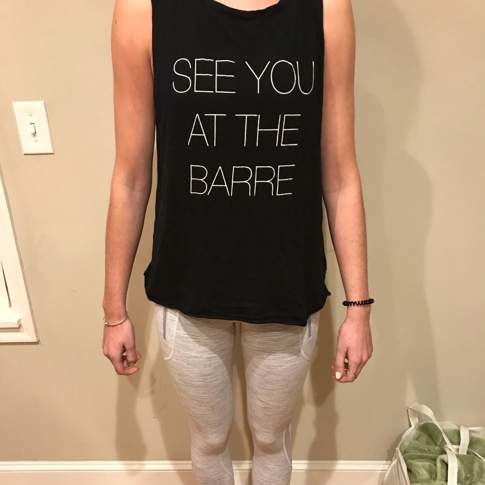 See you at the barre tank